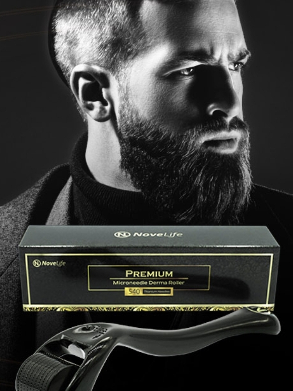 Beard Stimulator-Microneedle Derma Roller